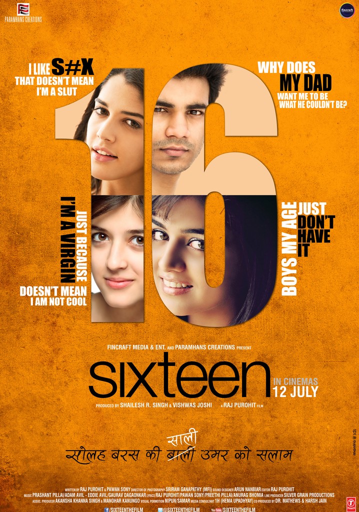 Sixteen streaming where to watch movie online?